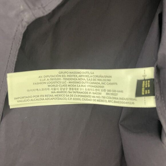 Massimo Dutti Womens Button Shirt Blouse XS Poplin Long Sleeve 5134/792 NWT - Picture 7 of 11